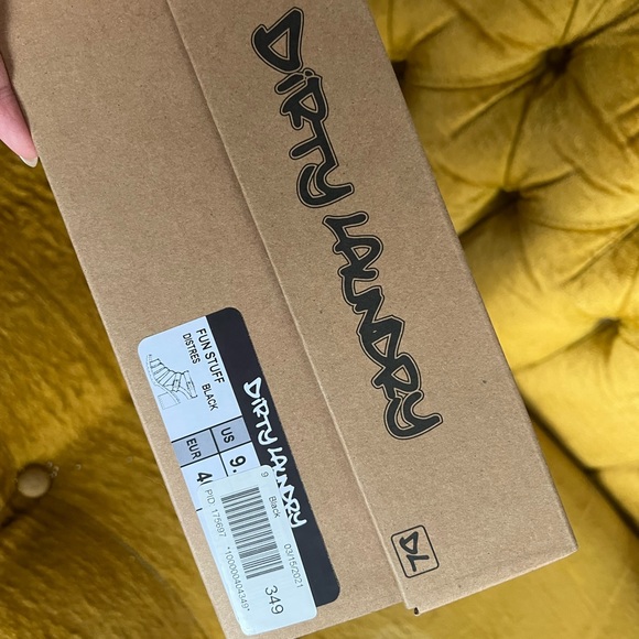 ModCloth Strapped and Rapt Sandal Black Heel - Picture 6 of 6